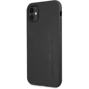 Hurtownia GSM - Etui Mercedes AMG AMHCN61DOLBK Apple iPhone 11 czarny/black hardcase Leather Hot Stamped - MRS026BLK - {ean13} - Hurt
