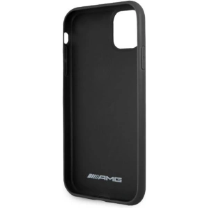 Hurtownia GSM - Etui Mercedes AMG AMHCN61DOLBK Apple iPhone 11 czarny/black hardcase Leather Hot Stamped - MRS026BLK - {ean13} - Hurt
