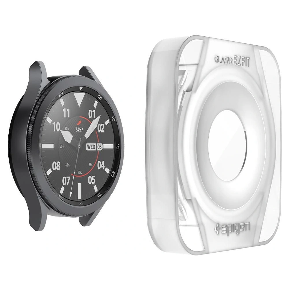 Hurtownia GSM - Tvrdé sklo Spigen GLAS.tR ez Fit Samsung Galaxy Watch 4 Classic 46mm [2 PACK] - SPN1698 - {ean13} - Hurt