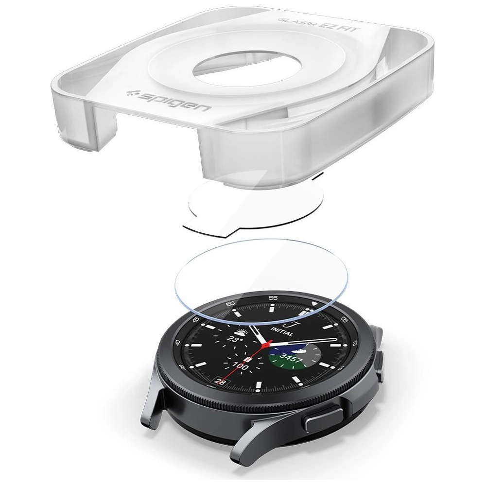 Hurtownia GSM - Tvrdé sklo Spigen GLAS.tR ez Fit Samsung Galaxy Watch 4 Classic 46mm [2 PACK] - SPN1698 - {ean13} - Hurt
