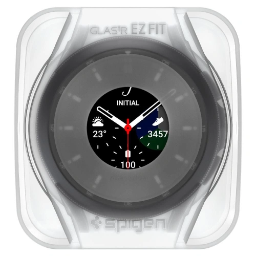 Szkło hartowane Spigen GLAS.tR ez Fit Samsung Galaxy Watch 4 Classic 46mm [2 PACK]