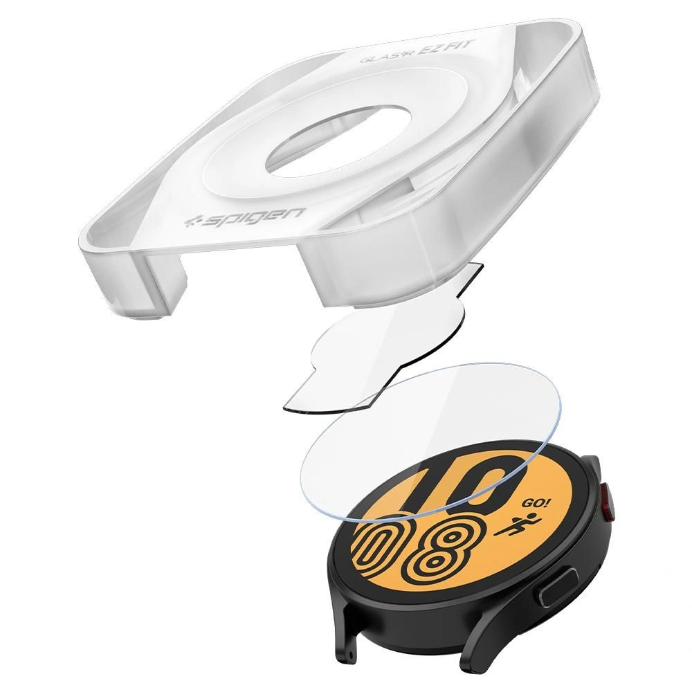 Hurtownia GSM - Szkło hartowane Spigen GLAS.tR ez Fit Samsung Galaxy Watch 4 44mm [2 PACK] - SPN1699 - {ean13} - Hurt