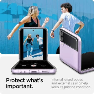 Hurtownia GSM - Case Spigen Airskin Samsung Galaxy Z Flip 3 Crystal Clear - SPN1701CL - {ean13} - Hurt