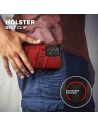 Hurtownia GSM - Pancerne etui ZIZO BOLT Series Samsung Galaxy A52 5G/A52S ze szkłem 9H na ekran + uchwyt z podstawką (czerwony) - ZIZ074RED - {ean13} - Hurt