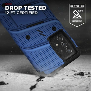 Wholesale ZIZO BOLT Bundle Samsung Galaxy A52 5G/A52S Case - Blue - ZIZ075BLU - {ean13} - Hurt