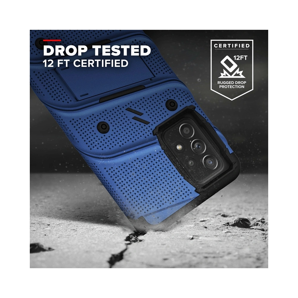 Wholesale ZIZO BOLT Bundle Samsung Galaxy A52 5G/A52S Case - Blue - ZIZ075BLU - {ean13} - Hurt