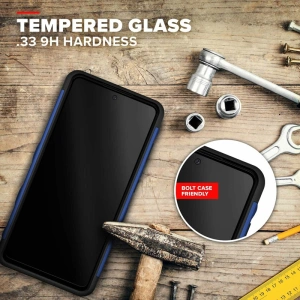 Hurtownia GSM - Pancéřové pouzdro ZIZO BOLT Series Samsung Galaxy A52 5G/A52S se sklem 9H na displej + držák s podstavec (modrý) - ZIZ075BLU - {ean13} - Hurt
