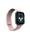 Magnetický pásek PURO ICON LINK Apple Watch 4/5/6/7/SE/8/9/10 40/41/42mm (S/M) (růžový)