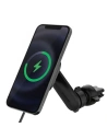 Uchwyt z ładowarką indukcyjną Spigen ITS12W Onetap Magnetic MagSafe Vent Car Charger 7.5W Black