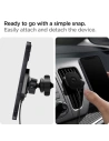 Hurtownia GSM - Uchwyt z ładowarką indukcyjną Spigen ITS12W Onetap Magnetic MagSafe Vent Car Charger 7.5W Black - SPN1705BLK - {ean13} - Hurt