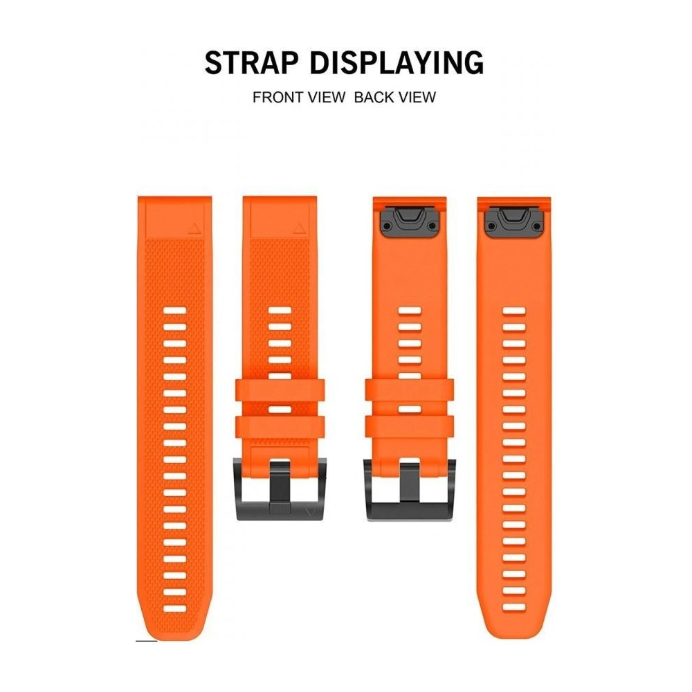 Hurtownia GSM - Pasek Tech-Protect Smooth Garmin Fenix 5/6/6 Pro/7 Orange - THP005ORG - {ean13} - Hurt