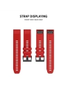 Hurtownia GSM - Pásek Tech-Protect Smooth Garmin Fenix 5/6/6 Pro/7 Červený - THP007RED - {ean13} - Hurt