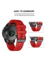 Hurtownia GSM - Pasek Tech-Protect Smooth Garmin Fenix 5/6/6 Pro/7 Red - THP007RED - {ean13} - Hurt