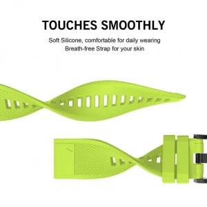 Pasek Tech-Protect Smooth Garmin Fenix 5/6/6 Pro/7 Green