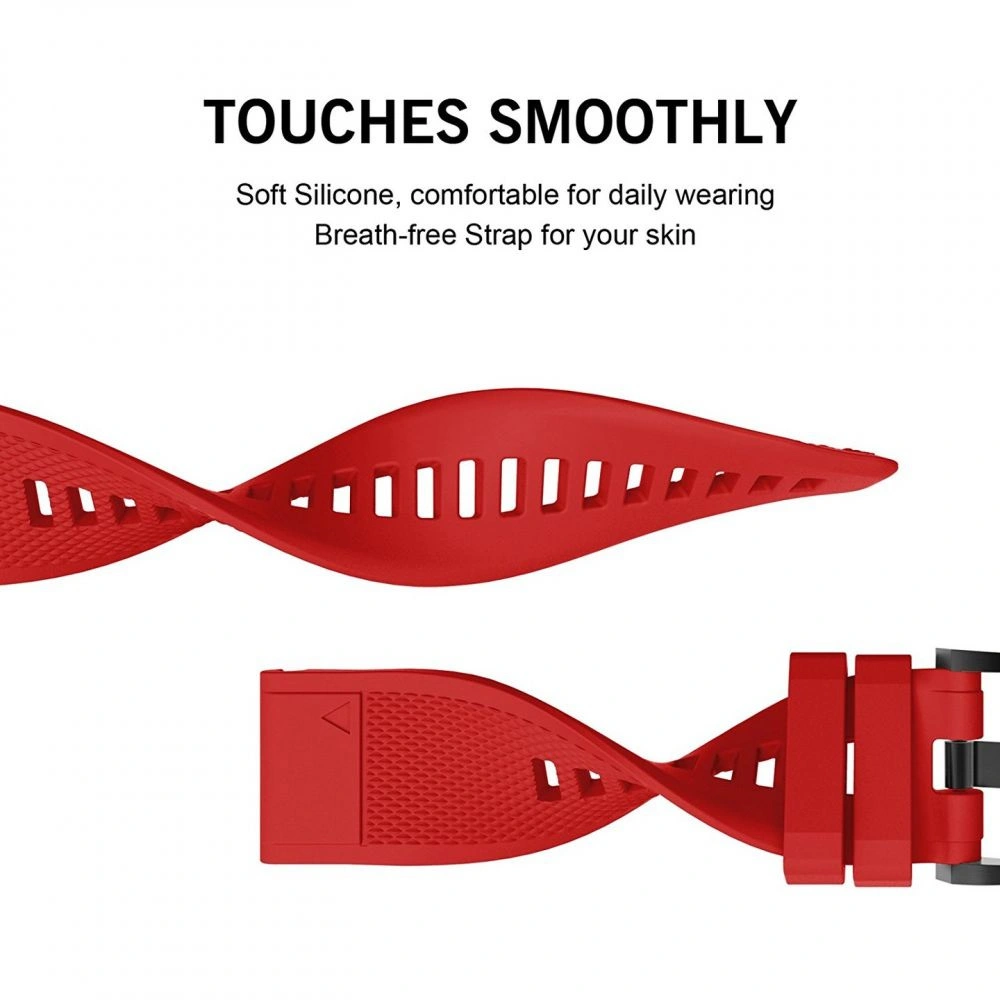 Hurtownia GSM - Pásková Tech-Protect Smooth Garmin Fenix 3/3 HR/5X/5X Plus/6X/6X Pro/7X červená - THP012RED - {ean13} - Hurt