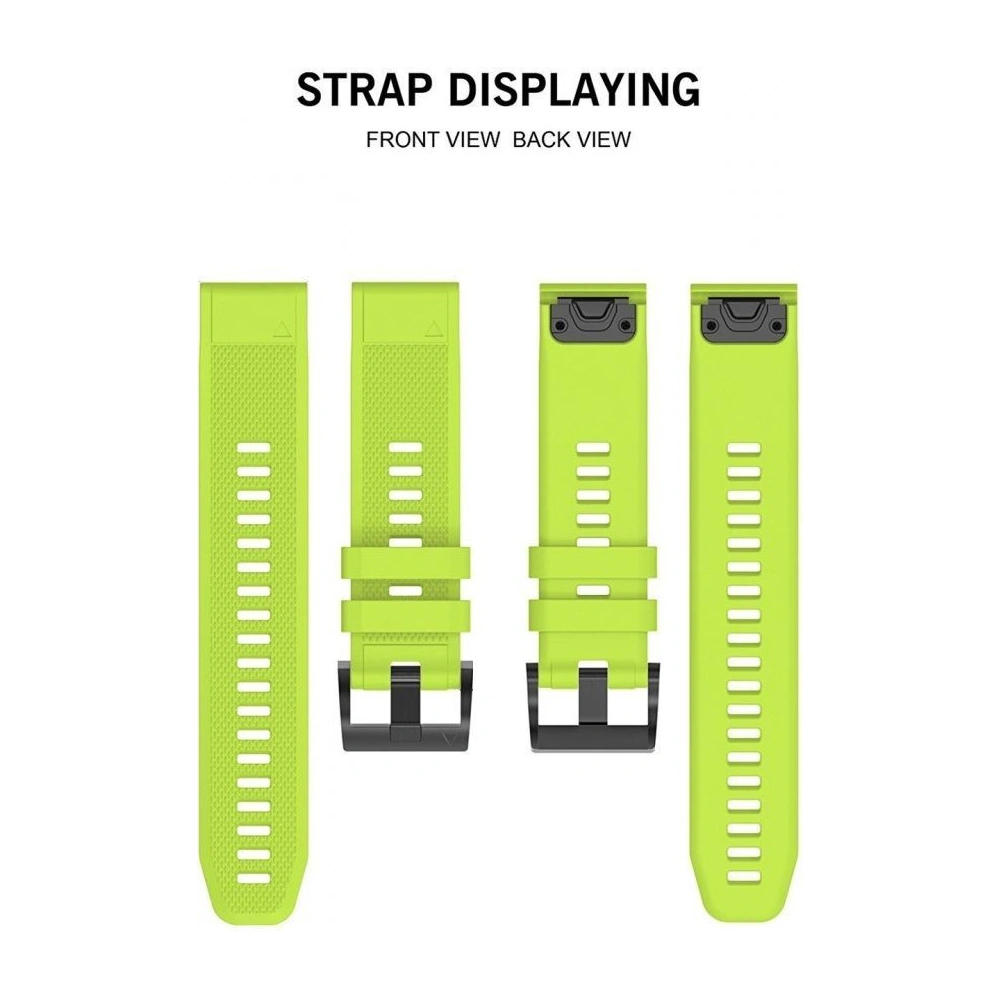 Hurtownia GSM - Pasek Tech-Protect Smooth Garmin Fenix 3/3 HR/5X/5X Plus/6X/6X Pro/7X Green - THP013GRN - {ean13} - Hurt