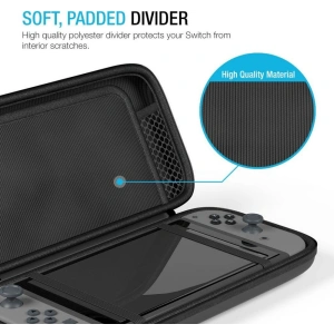 Hurtownia GSM - Etui Tech-Protect Hardpouch Nintendo Switch Black - THP015BLK - {ean13} - Hurt