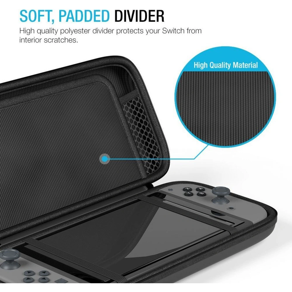 Hurtownia GSM - Etui Tech-Protect Hardpouch Nintendo Switch Černá - THP015BLK - {ean13} - Hurt