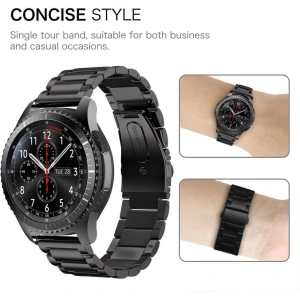 Hurtownia GSM - Bransoleta Tech-Protect Stainless Samsung Gear S3 Black - THP016BLK - {ean13} - Hurt