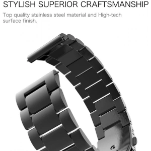 Wholesale Tech-Protect Stainless Samsung Gear S3 Black - THP016BLK - {ean13} - Hurt