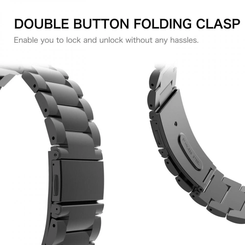 Bransoleta Tech-Protect Stainless Samsung Gear S3 Black