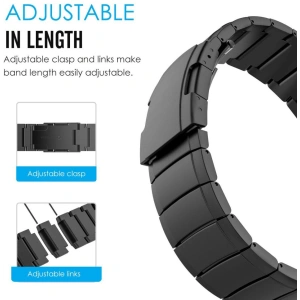 Bransoleta Tech-Protect Steelband Garmin Fenix 3/3 HR/5X/5X Plus/6X/6X Pro/7X Black