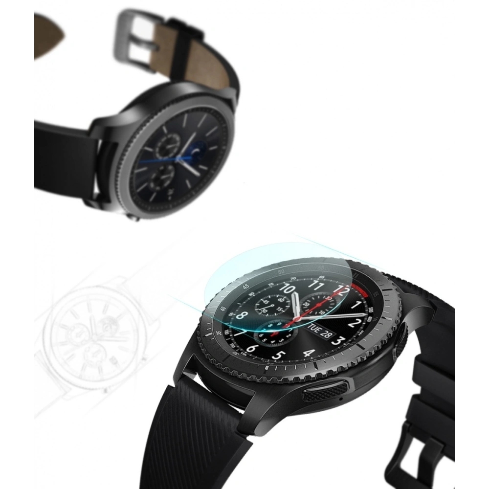 Hurtownia GSM - Sada tvrzených skel Ringke ID Glass 4 Pack Samsung Galaxy Gear S3/Watch 46mm 0.33mm - RGK774 - {ean13} - Hurt