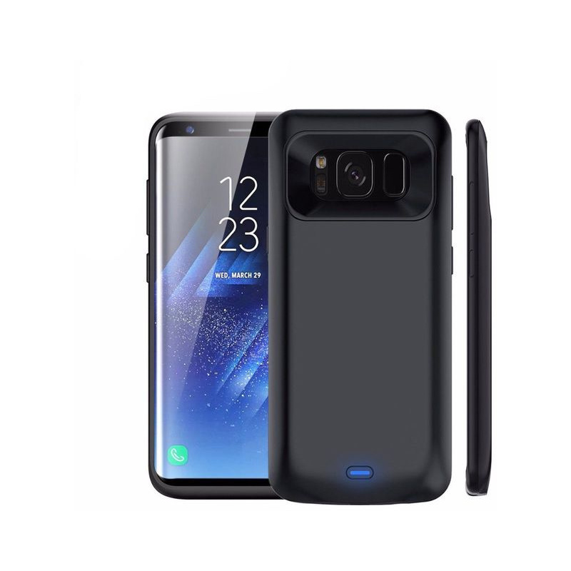 Hurtownia Tech-Protect - 99124427 - THP020BLK - Etui z powerbankiem Tech-Protect Battery Pack 5000mah Samsung Galaxy S8 Black - B2B homescreen