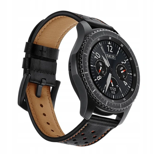 Pasek Tech-Protect Leather Samsung Gear S3 Black