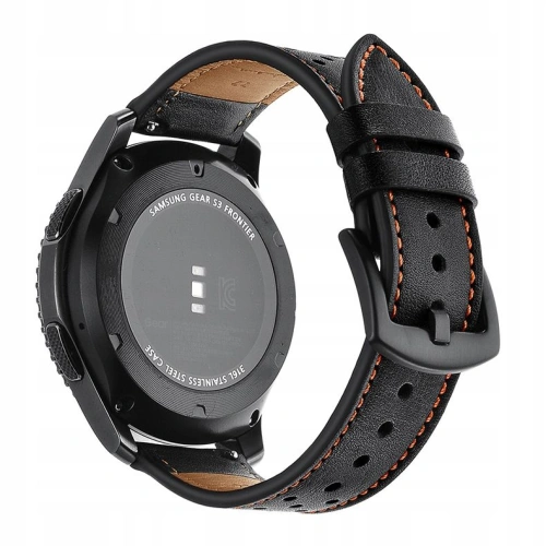 Pasek Tech-Protect Leather Samsung Gear S3 Black