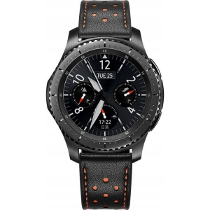 Hurtownia GSM - Tech-Protect Leder Samsung Gear S3 Schwarz - THP021BLK - {ean13} - Hurt