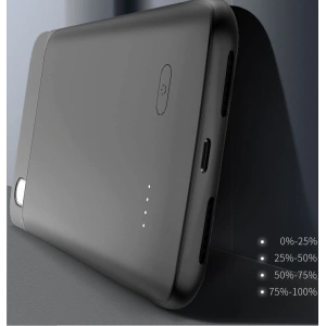 Hurtownia GSM - Etui z powerbankiem Tech-Protect Battery Pack 4100mah Apple iPhone X/XS Black - THP022BLK - {ean13} - Hurt