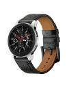 Pasek Tech-Protect Leather Samsung Galaxy Watch 46mm Černý