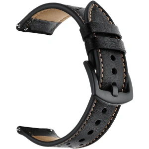 Wholesale Tech-Protect Leather Samsung Galaxy Watch 46mm Black - THP027BLK - {ean13} - Hurt