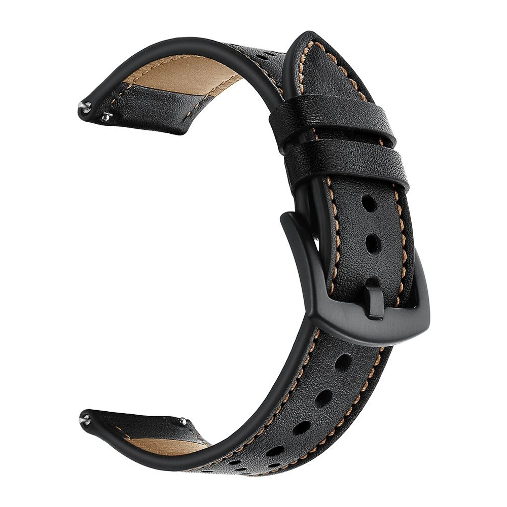 Hurtownia GSM - Pasek Tech-Protect Leather Samsung Galaxy Watch 46mm Black - THP027BLK - {ean13} - Hurt
