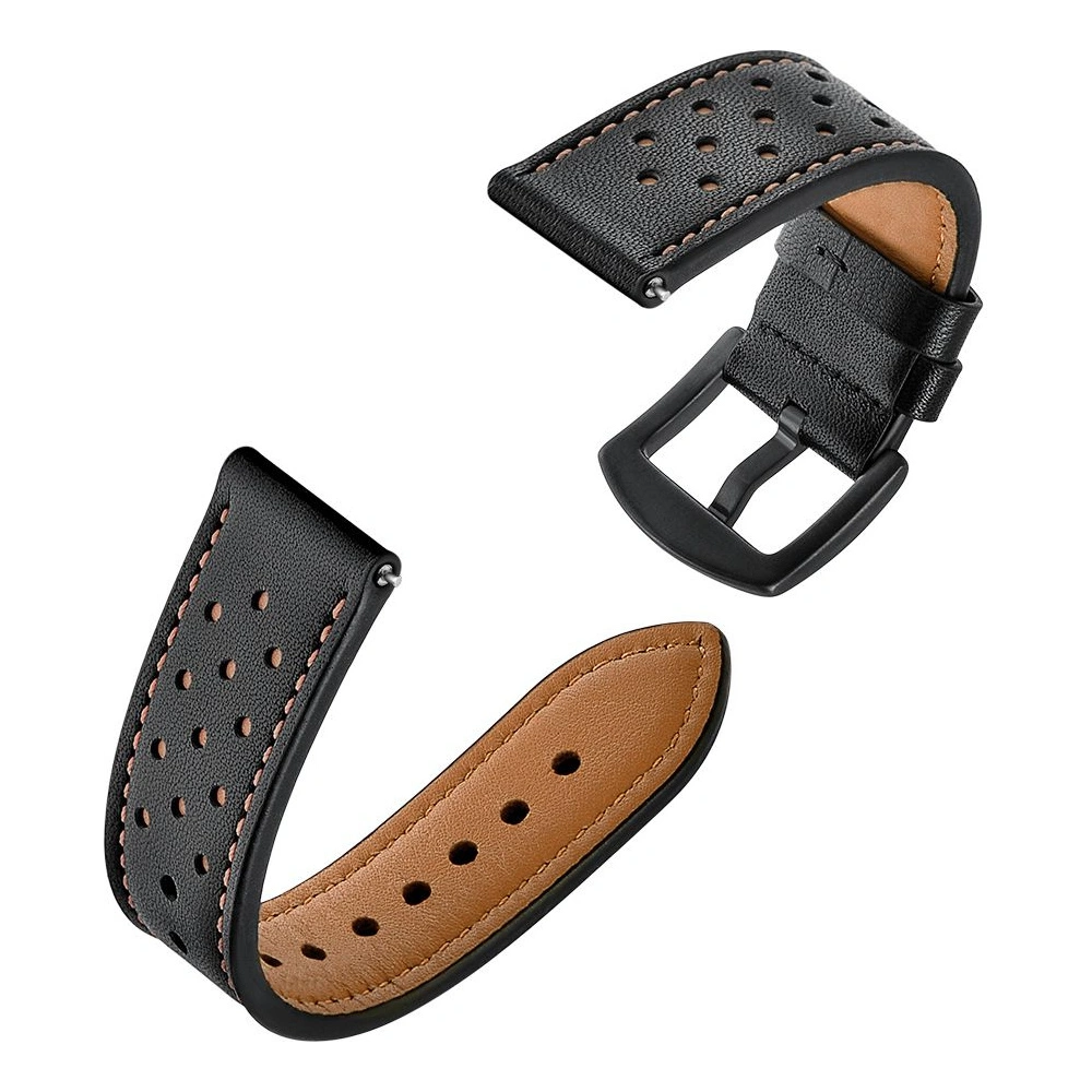 Hurtownia GSM - Pasek Tech-Protect Leather Samsung Galaxy Watch 46mm Černý - THP027BLK - {ean13} - Hurt