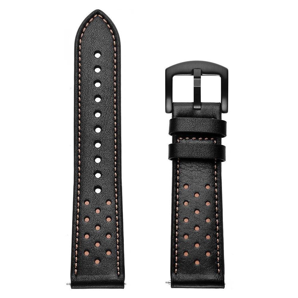 Hurtownia GSM - Pasek Tech-Protect Leather Samsung Galaxy Watch 46mm Černý - THP027BLK - {ean13} - Hurt