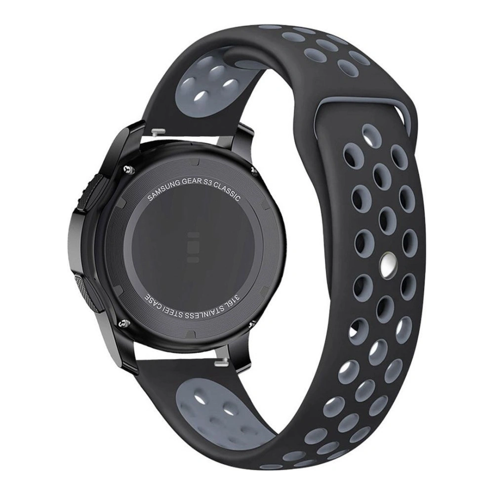 Hurtownia GSM - Pasek Tech-Protect Softband Samsung Galaxy Watch 46mm Černá/šedá - THP028BLKGRY - {ean13} - Hurt