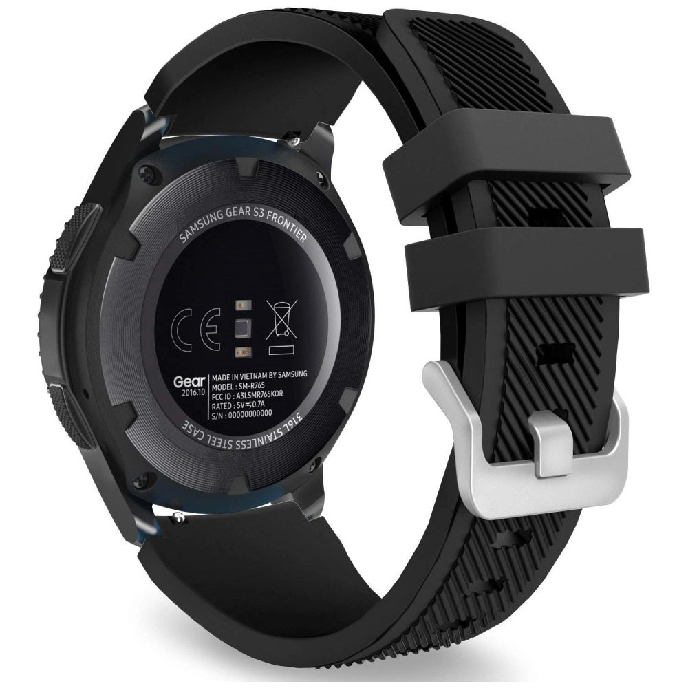 Hurtownia GSM - Pásek Tech-Protect Smoothband Samsung Galaxy Watch 46mm černý - THP029BLK - {ean13} - Hurt