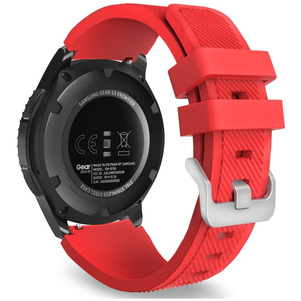 Hurtownia GSM - Pásek Tech-Protect Smoothband Samsung Galaxy Watch 46mm Červená - THP030RED - {ean13} - Hurt