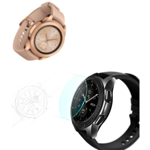 Zestaw szkieł hartowanych Ringke ID Glass 4 Pack Samsung Galaxy Watch 42mm 0.33mm