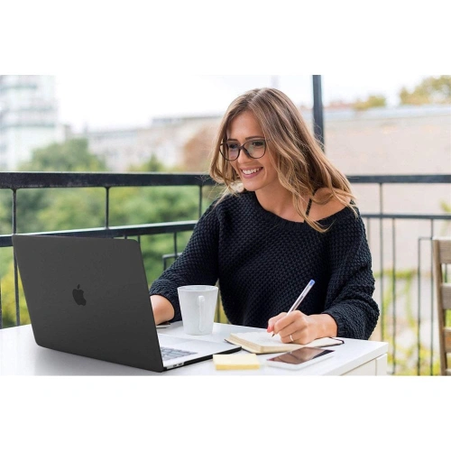 Etui Tech-Protect Smartshell Apple MacBook Air 13 2018-2020 Matte Black