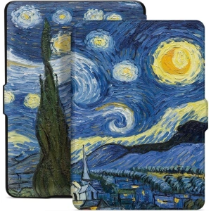 Hurtownia GSM - Etui Tech-Protect Smartcase Kindle 10 2019 Hvězdná noc - THP054STANIG - {ean13} - Hurt
