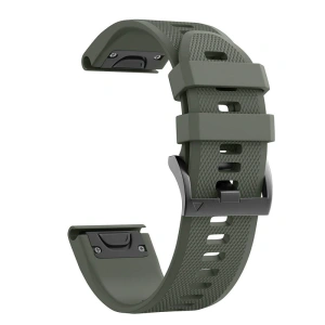 Bransoleta Tech-Protect Smooth Garmin Fenix 5/6/6 Pro/7 Army Green
