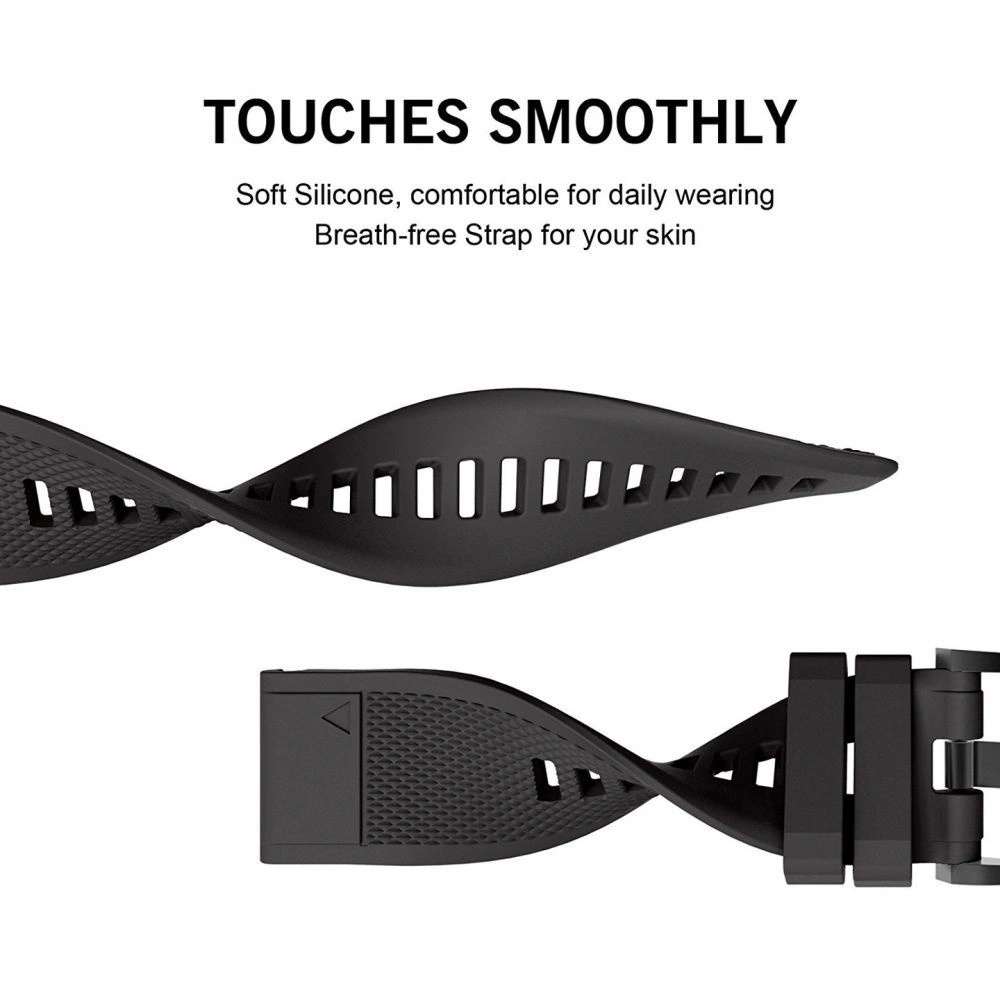 Bransoleta Tech-Protect Smooth Garmin Fenix 5/6/6 Pro/7 Armádní zelená