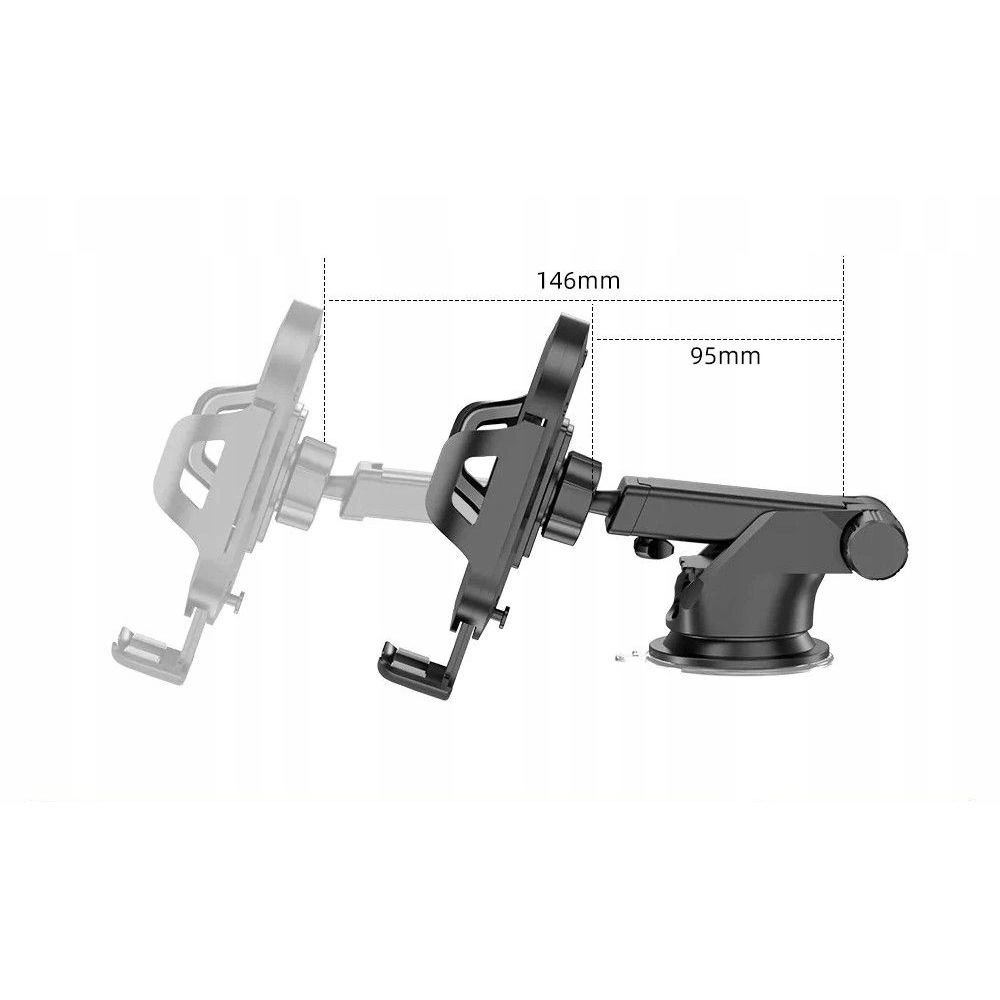 Hurtownia GSM - Uchwyt samochodowy Tech-Protect Universal Car Mount Black - THP137BLK - {ean13} - Hurt