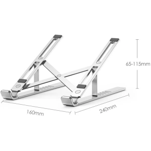 Tech-Protect Alustand Universal Laptop Stand Silver