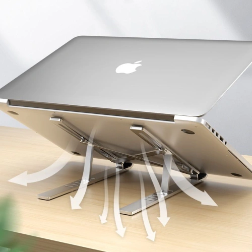 Podstawka do laptopa Tech-Protect Alustand Universal Laptop Stand Silver