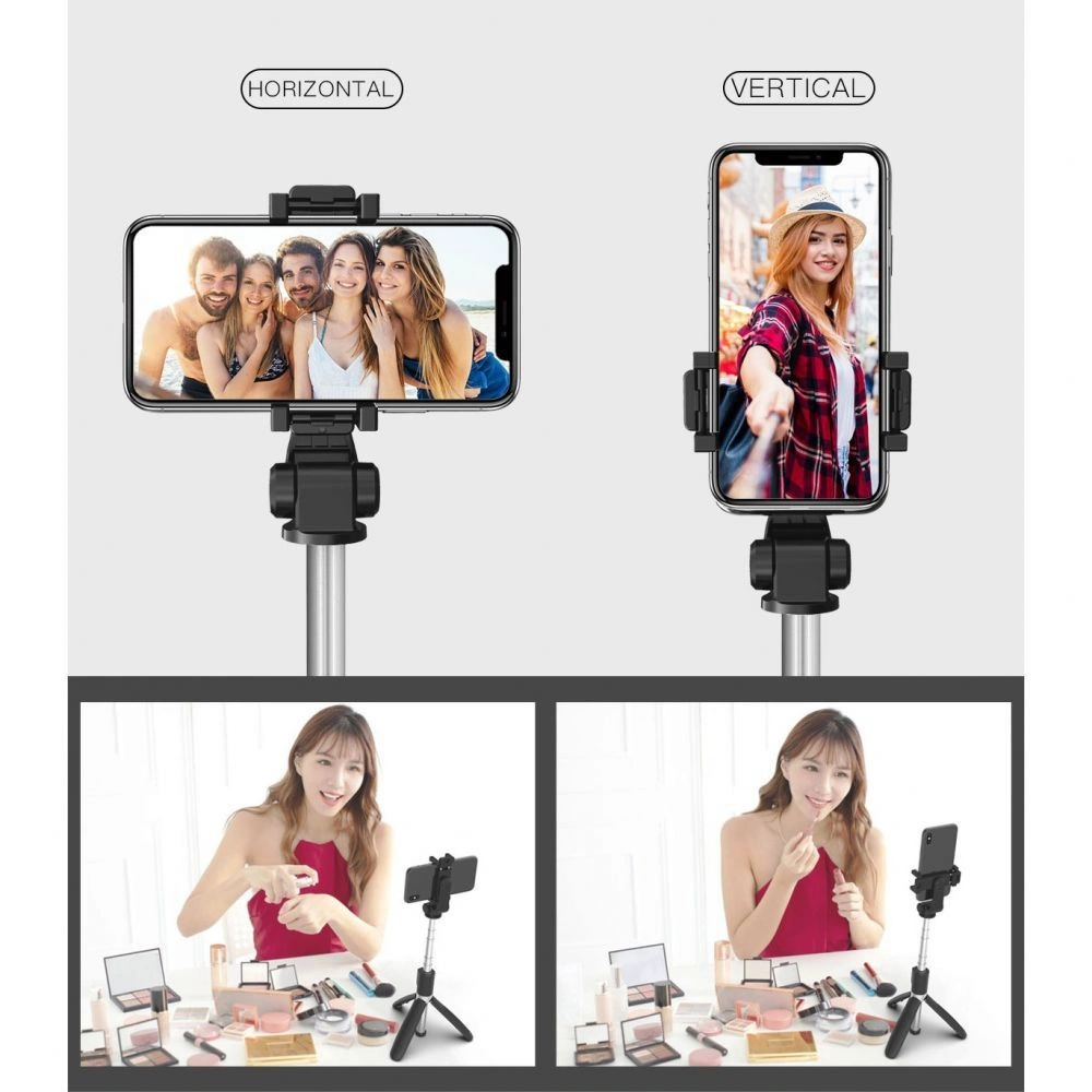 Hurtownia GSM - Kijek do selfie Tech-Protect L01s Wireless Selfie Stick Tripod Black - THP152BLK - {ean13} - Hurt