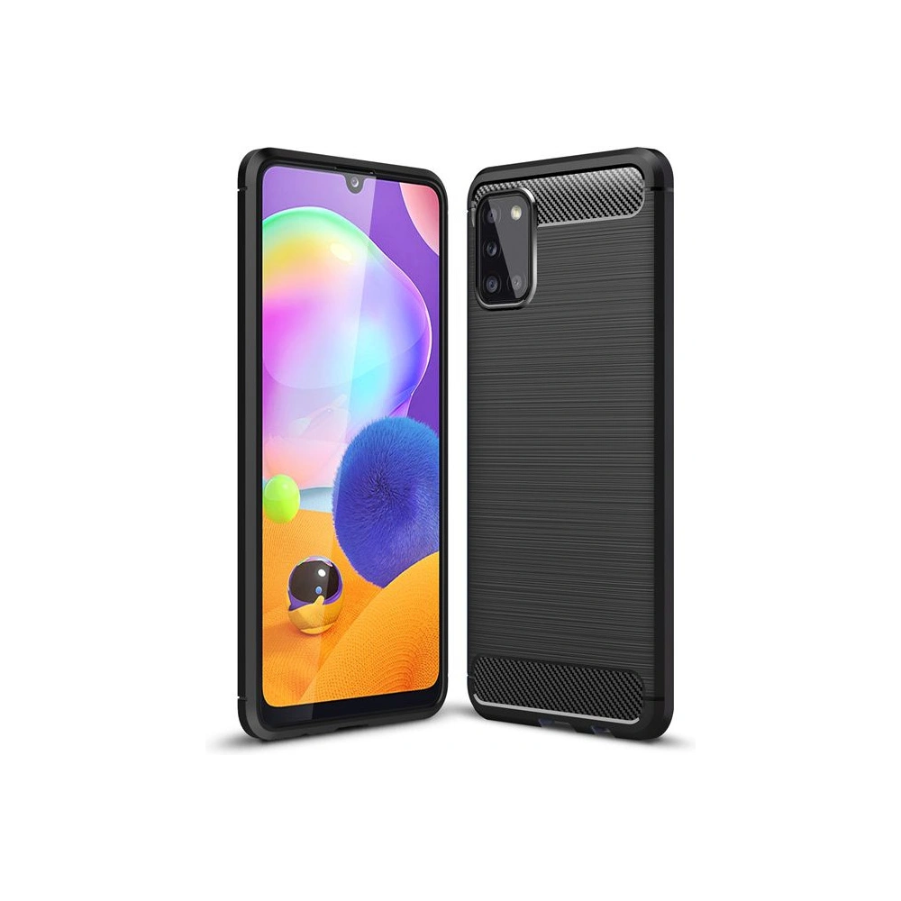 Hurtownia GSM - Etui Tech-Protect TPUCarbon Samsung Galaxy A31 Černé - THP180BLK - {ean13} - Hurt